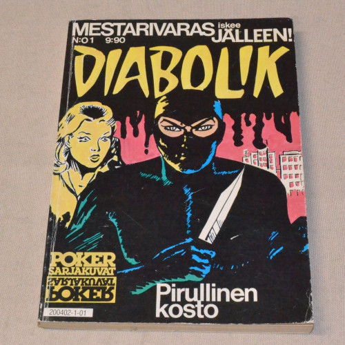 Diabolik 01 - 1981